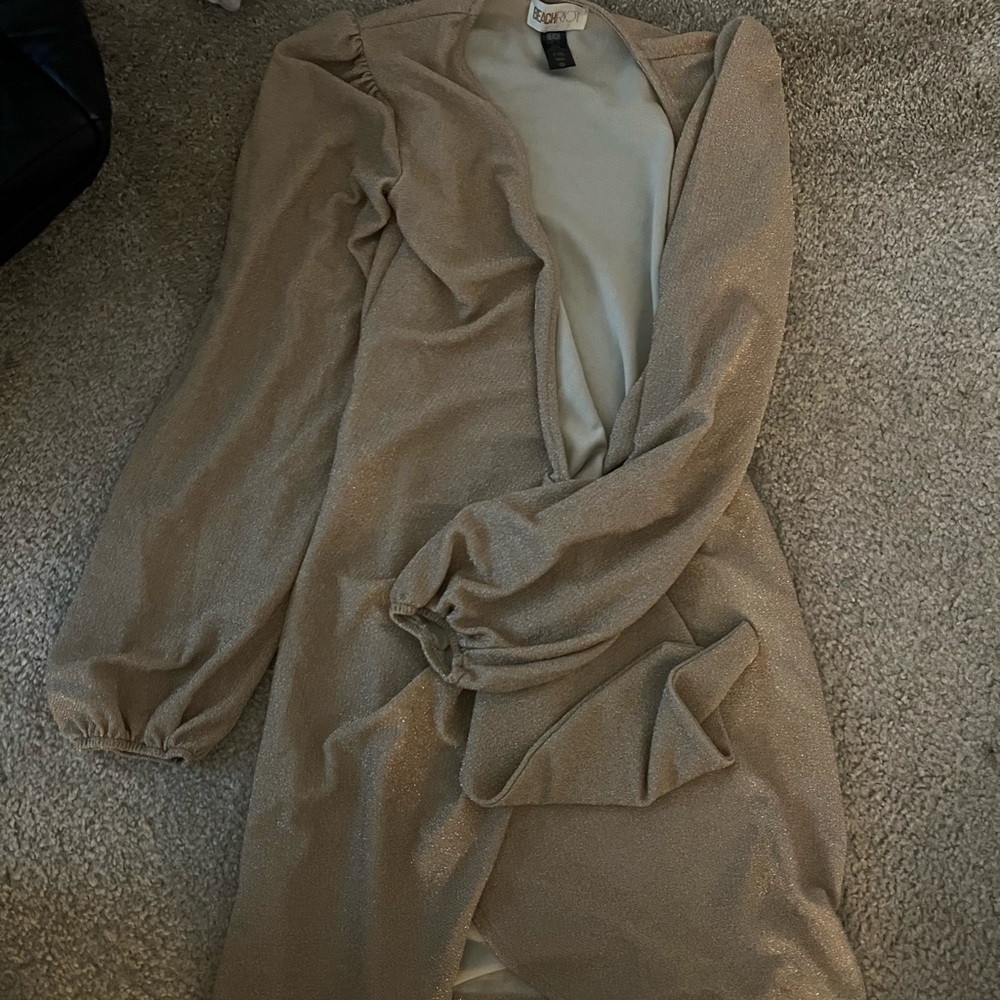 Beach Riot Gold Dress - Picture 3 of 6